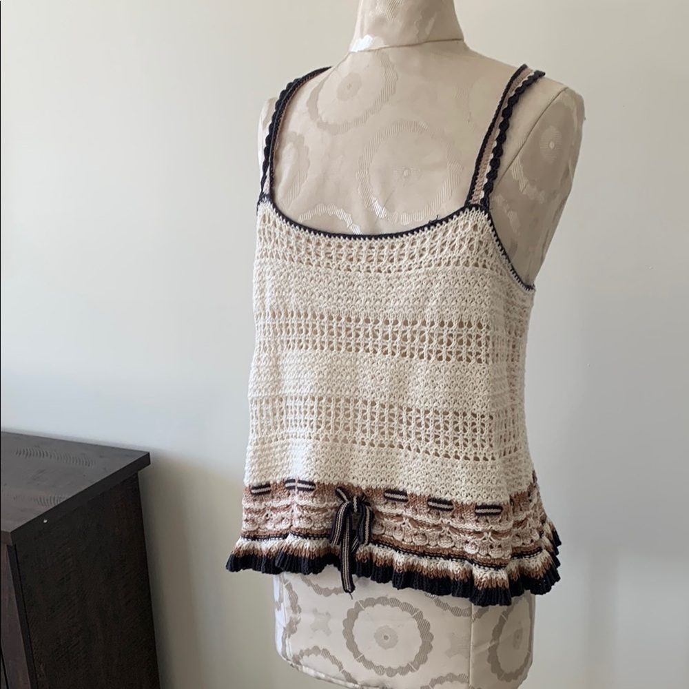 Crochet Knit Tank Top
